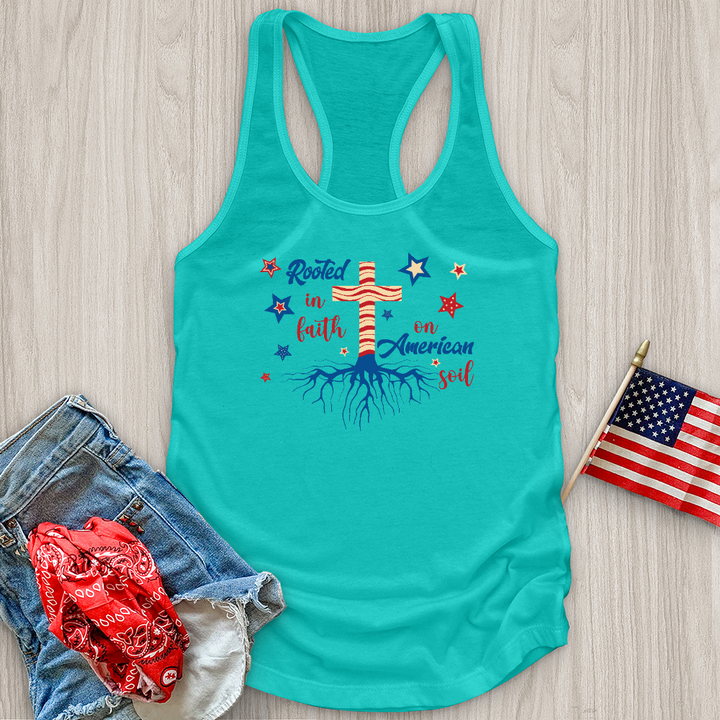 Rooted In Faith American Soil Tank Top