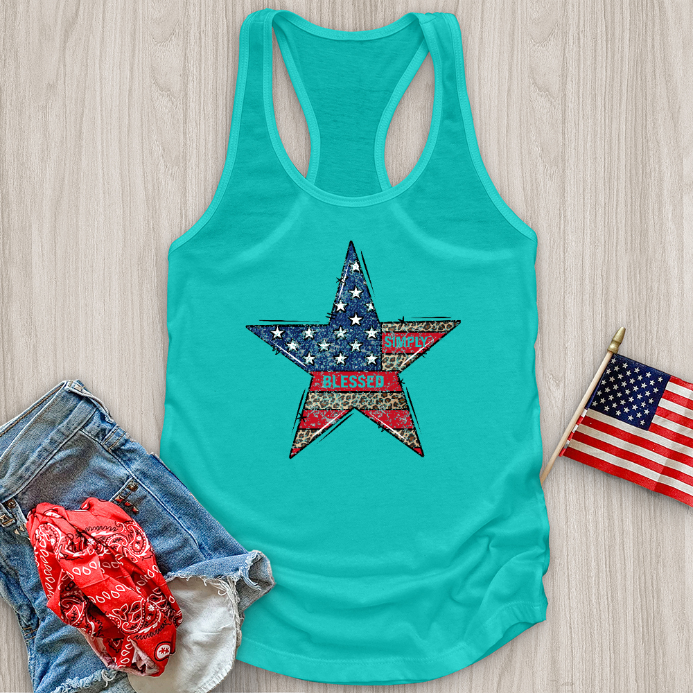 Simply Blessed Star Tank Top