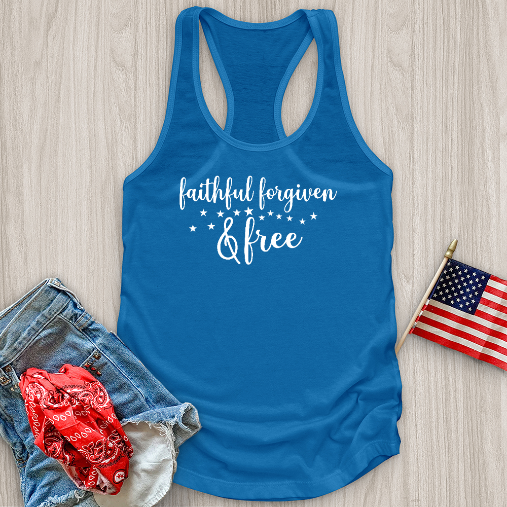 Forgiven & Free Stars Tank Top