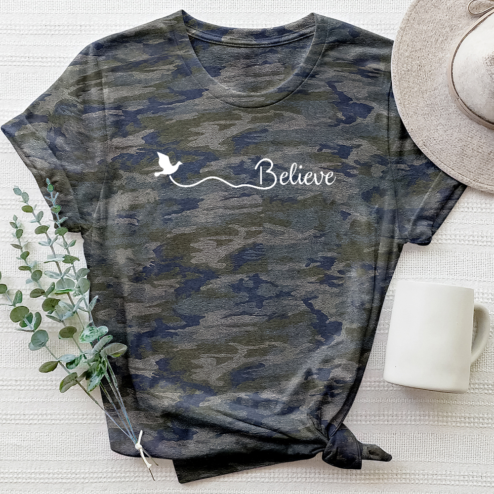 Believe and Fly 02 Camo Tee