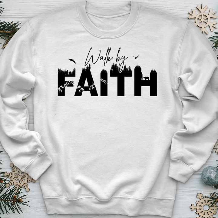 Walk by Faith Wilderness 01  Crewneck