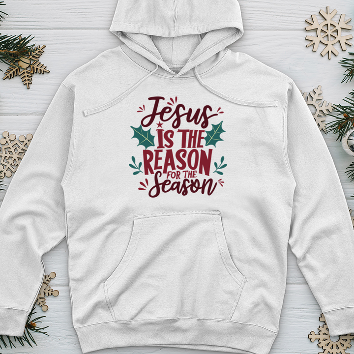 Jesus is the Reason for the Season 2 Midweight Hooded Sweatshirt