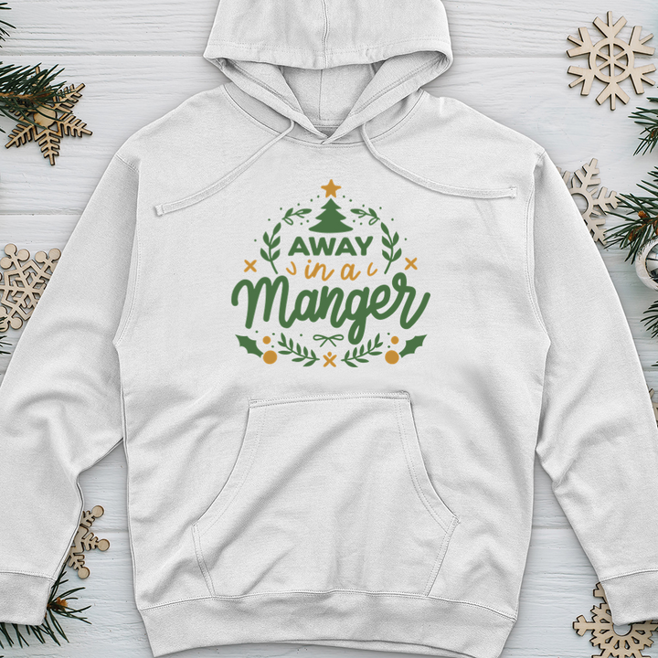 Away in Manger Midweight Hooded Sweatshirt