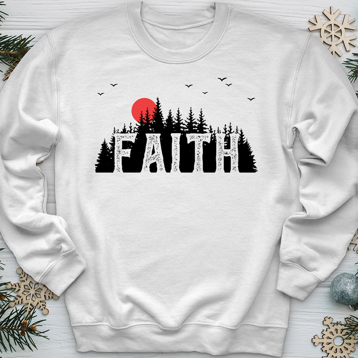 Faith Evergreens Crewneck