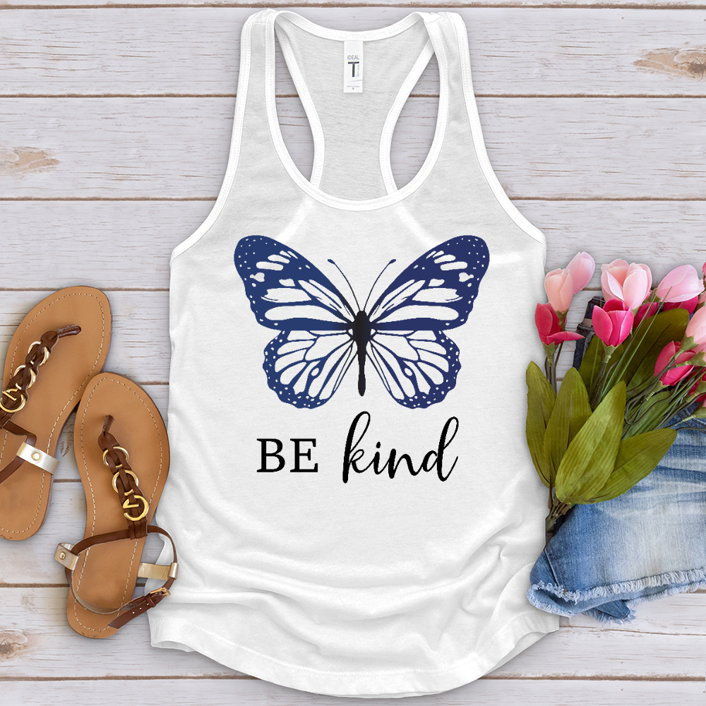 Be Kind Butterfly Tank Top