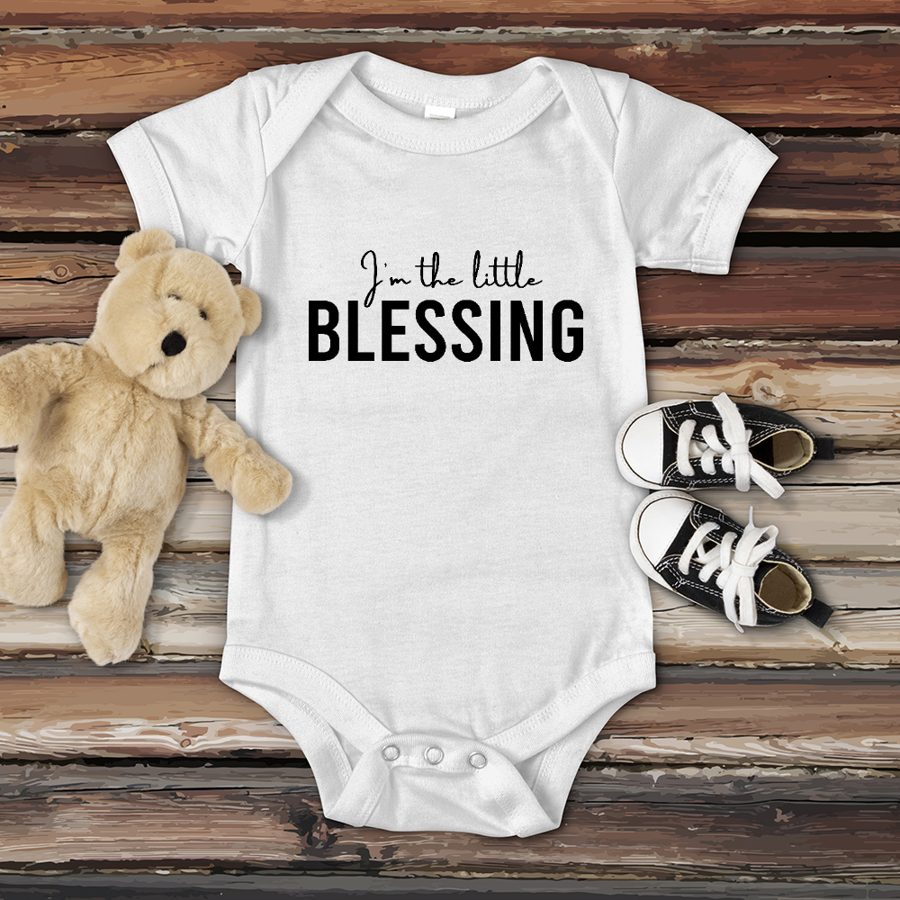 Little Blessing Baby Onesie