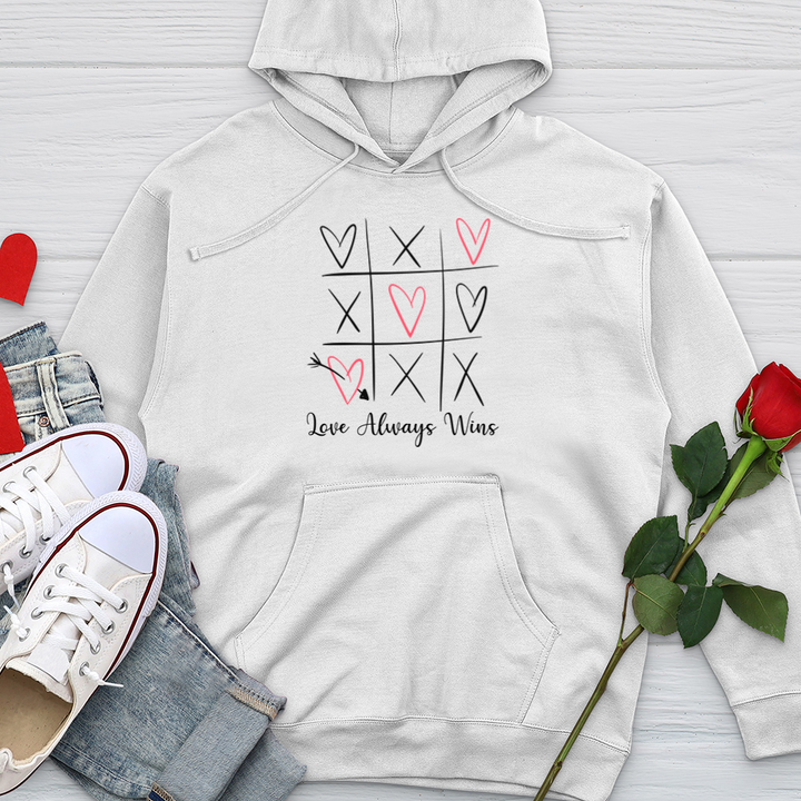 Love Always Wins Sketch Midweight Hooded Sweatshirt