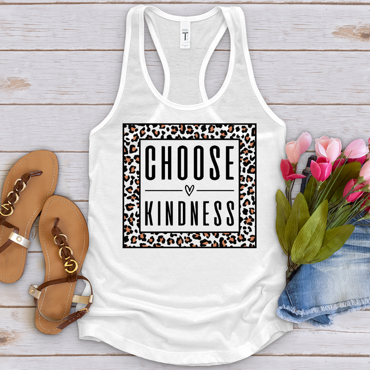 Choose Kindness Leopard Tank Top