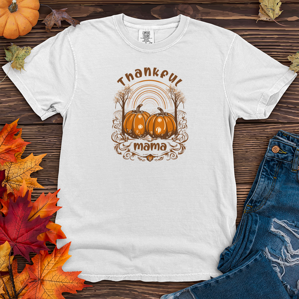 Vintage Pumpkin Romance Heavy Cotton Comfort Colors Tee