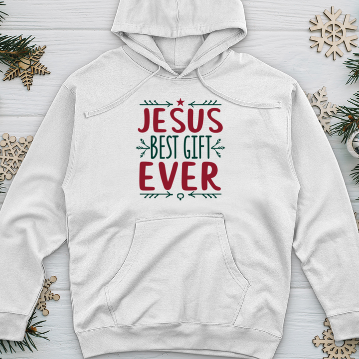 Jesus Best Gift Ever 02 Midweight Hooded Sweatshirt