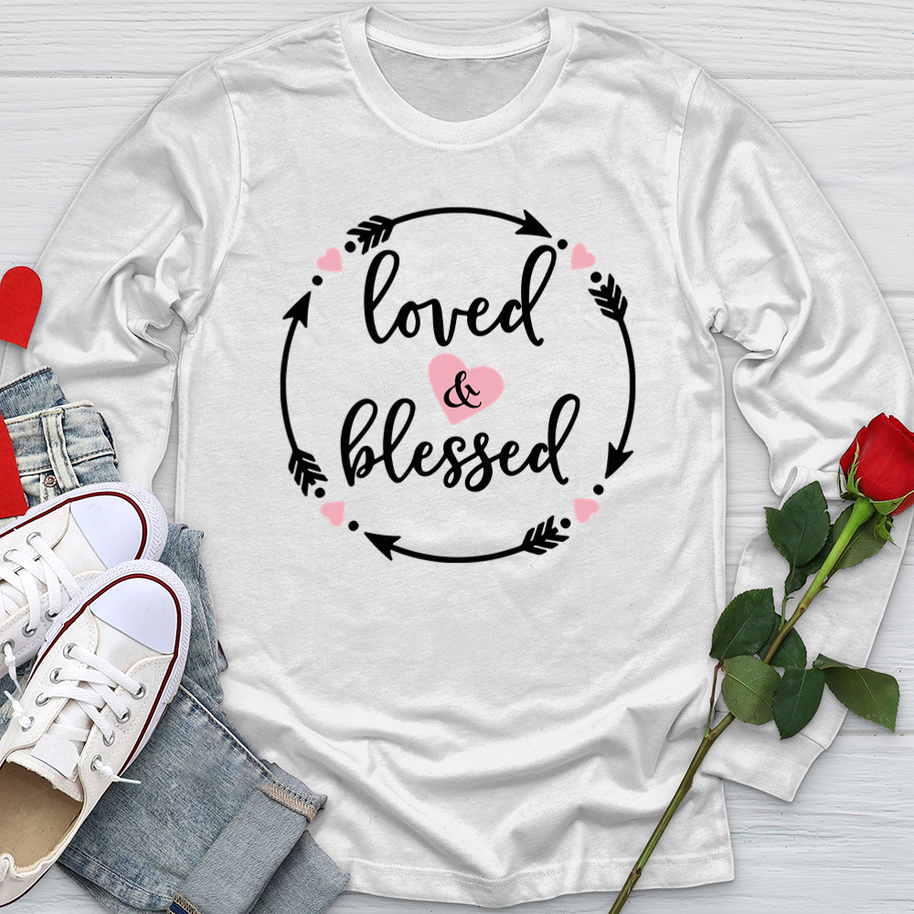 Loves & Blessed Softstyle Long Sleeve