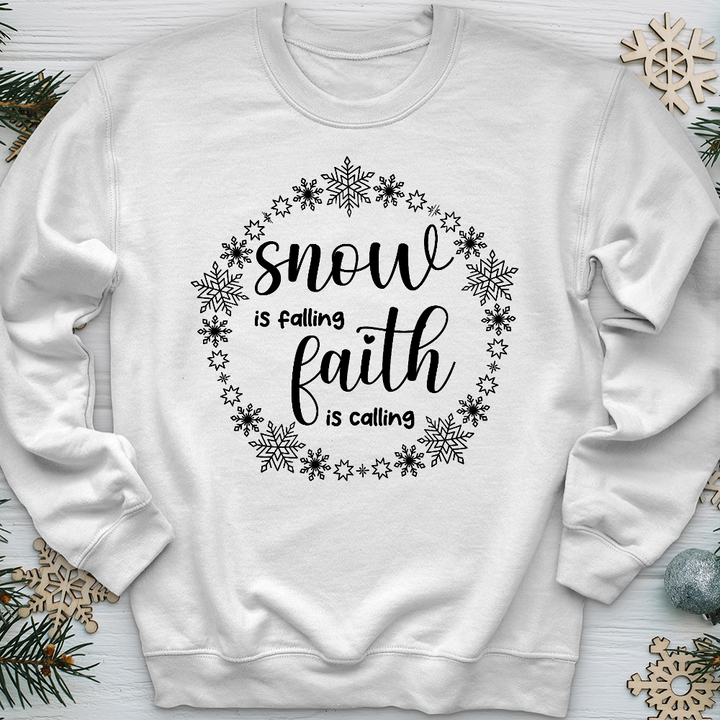 Snow is Falling Crewneck