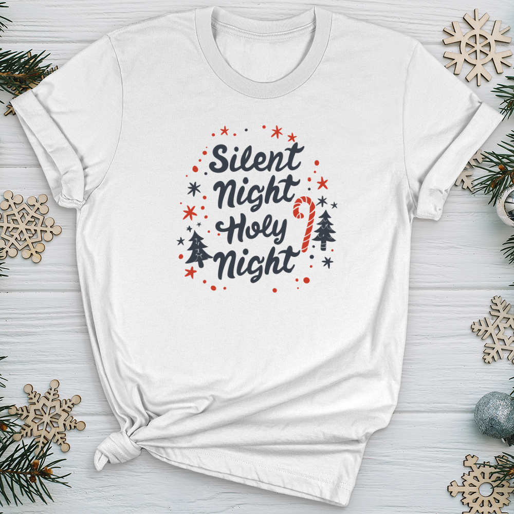 Silent Night Holy Night 01 Softstyle Tee