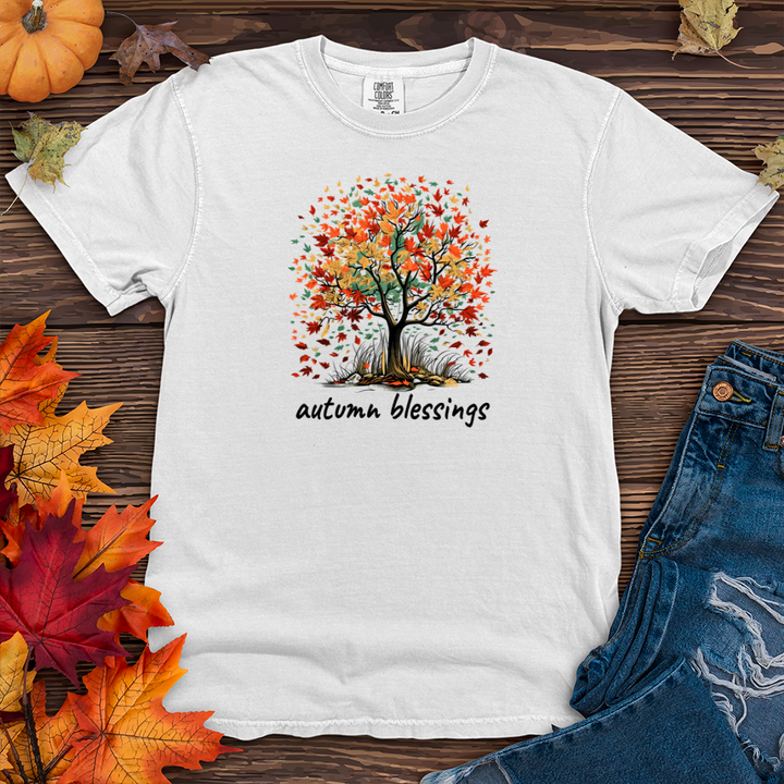 Autumn Blessings Heavy Cotton Comfort Colors Tee