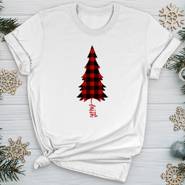 Faith Christmas Pattern Softstyle Tee