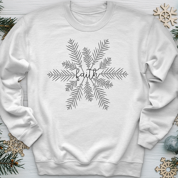 Centered Faith Flake Crewneck