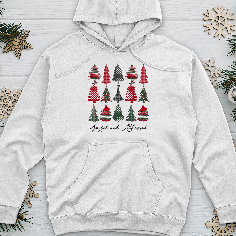 Joyful Blessed Midweight Hooded Sweatshirt
