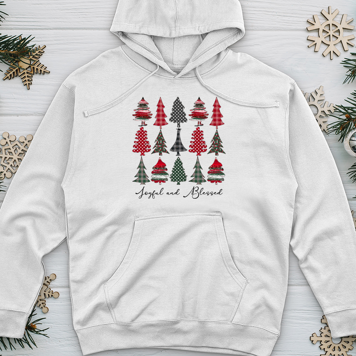 Joyful Blessed Midweight Hooded Sweatshirt