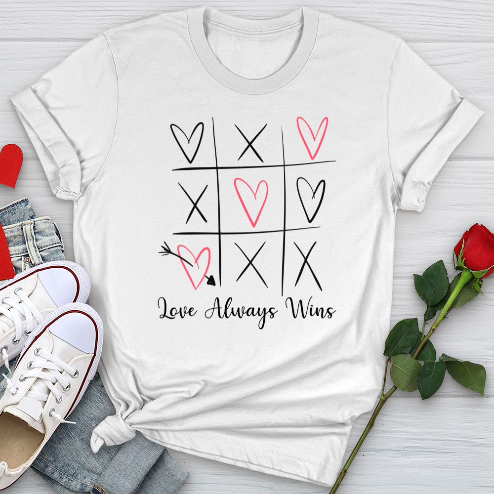 Love Always Wins Sketch Softstyle Tee