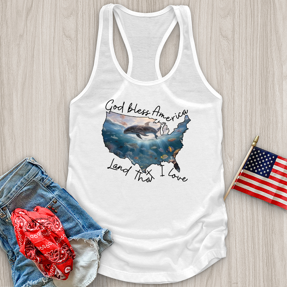 Ocean With Animals in It 2 Tank Top