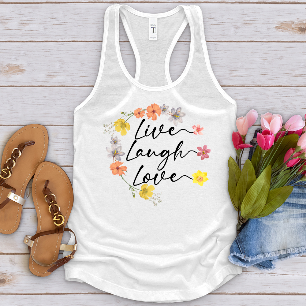 Live Laugh Love Tank Top