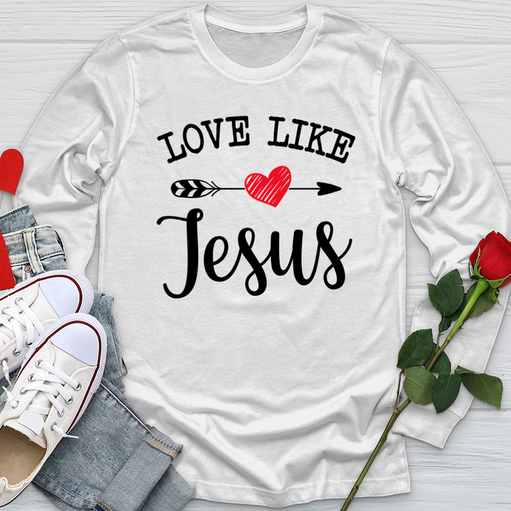 Love Like Jesus Softstyle Long Sleeve