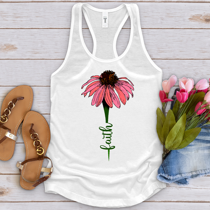 Faith Daisy Mandala Tank Top