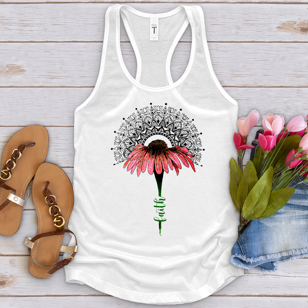 Faith Flower Mandala Tank Top