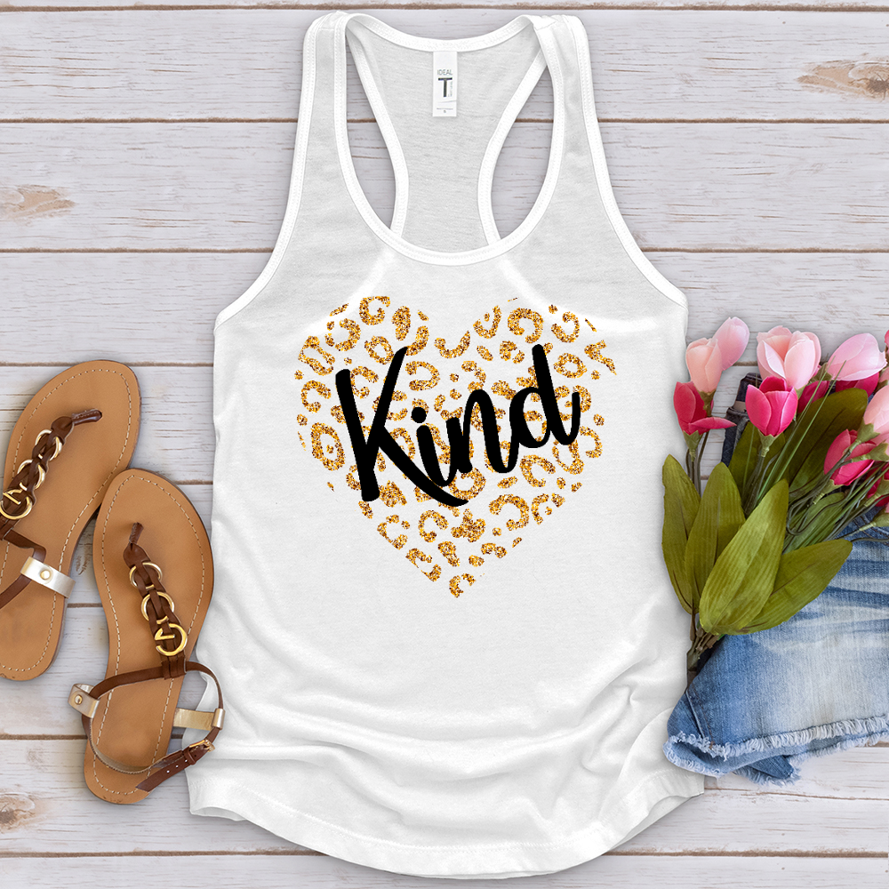 Kind Gold Heart Tank Top